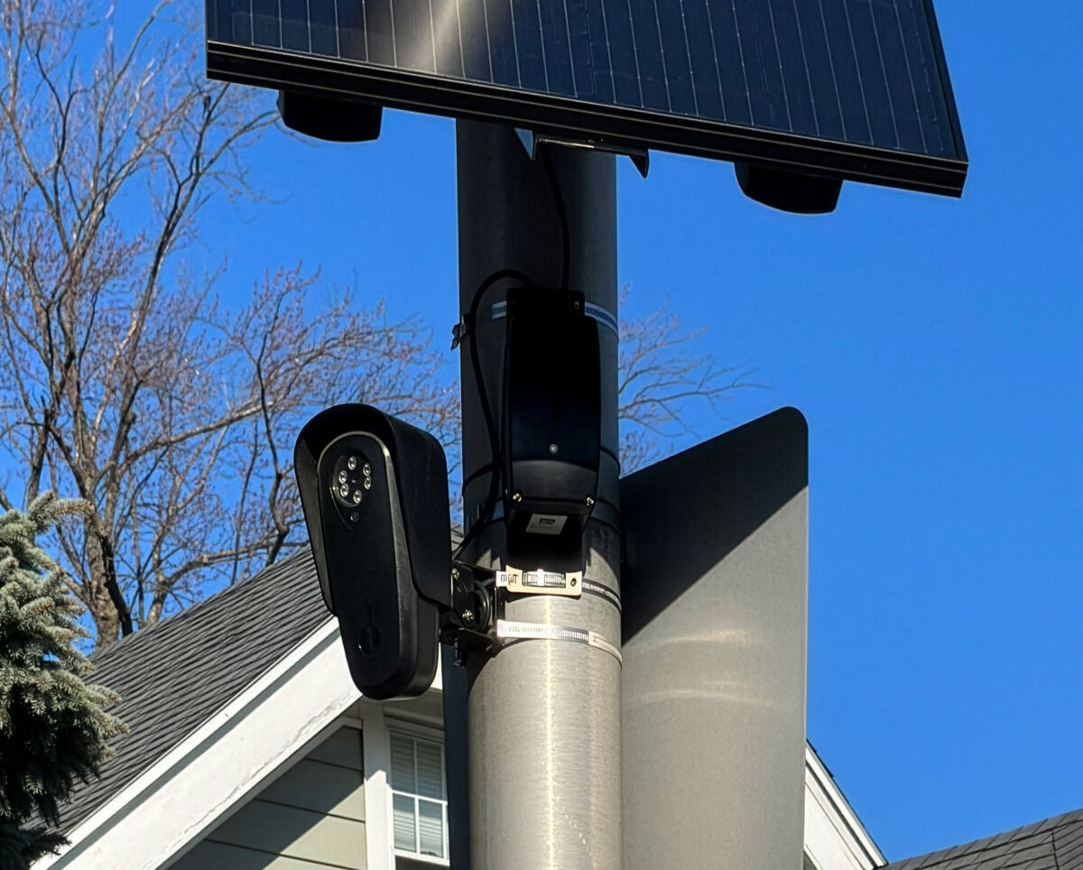 When is destroying a surveillance camera justice?