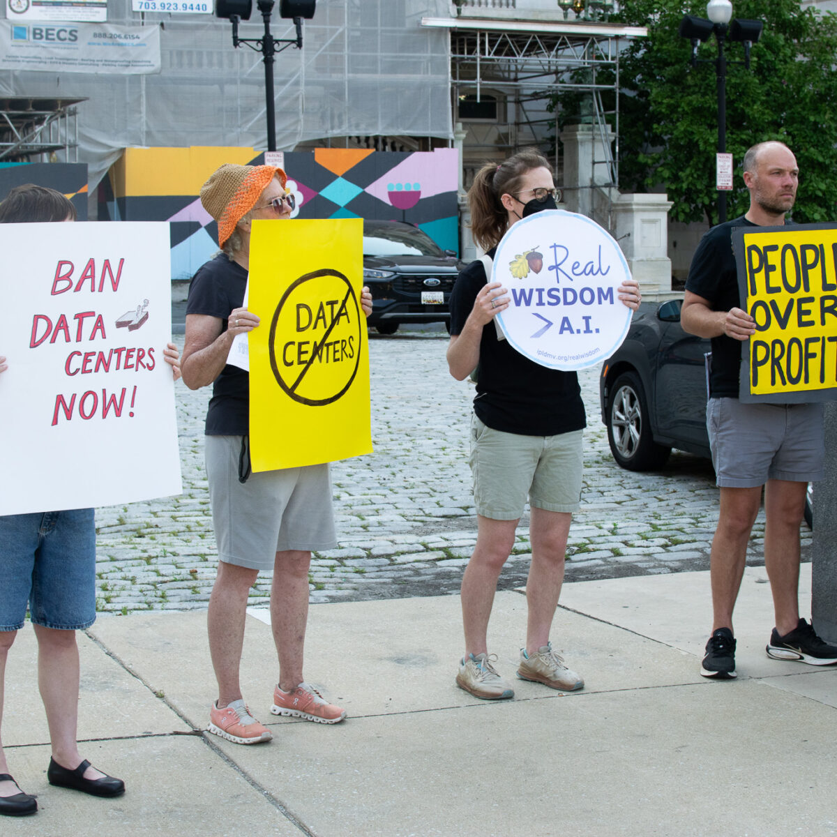 As data center pushback flips local elections, activists bring the fight to Annapolis