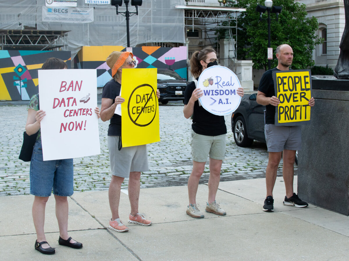 As data center pushback flips local elections, activists bring the fight to Annapolis