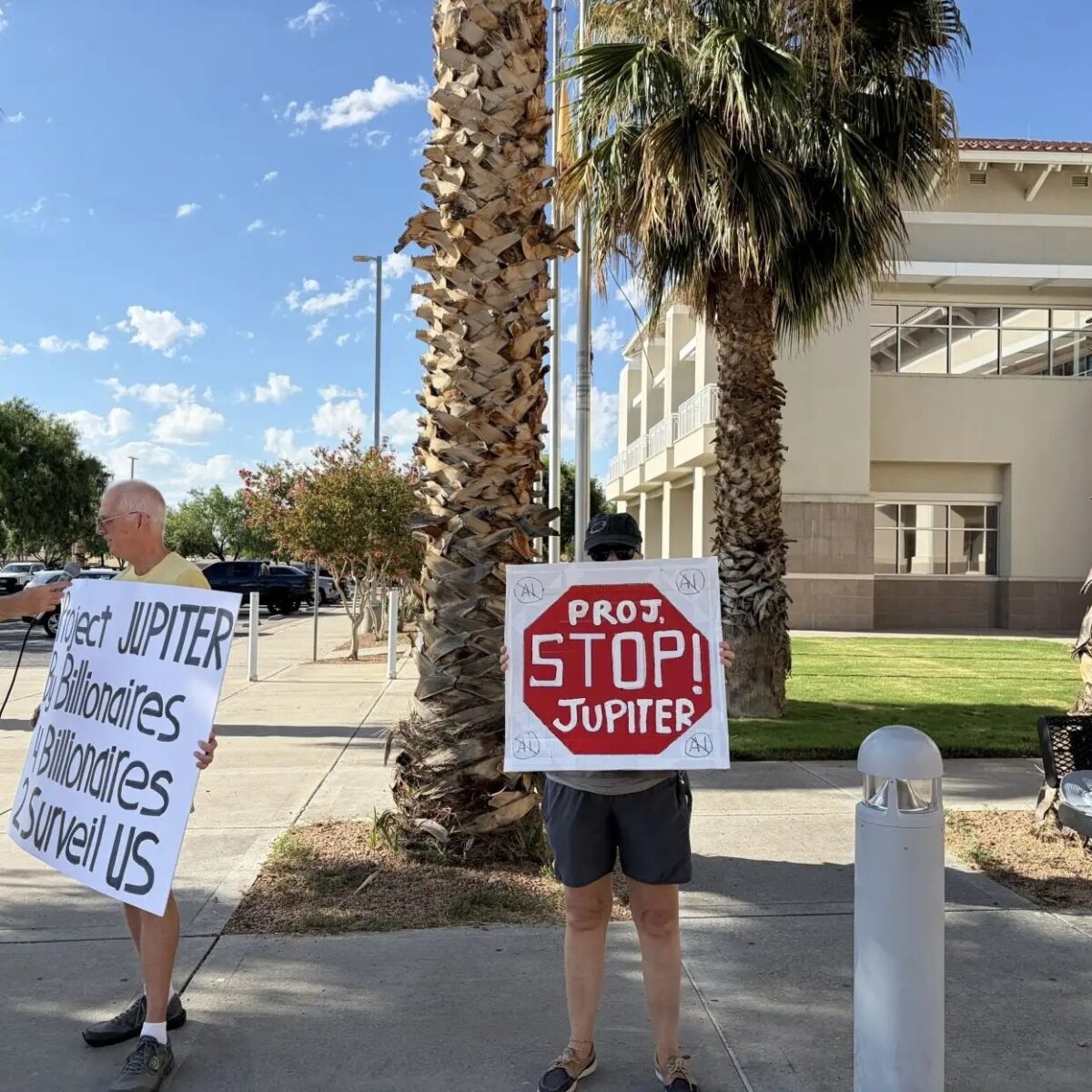 Outside El Paso, data center public meeting ends with physical clash and arrests