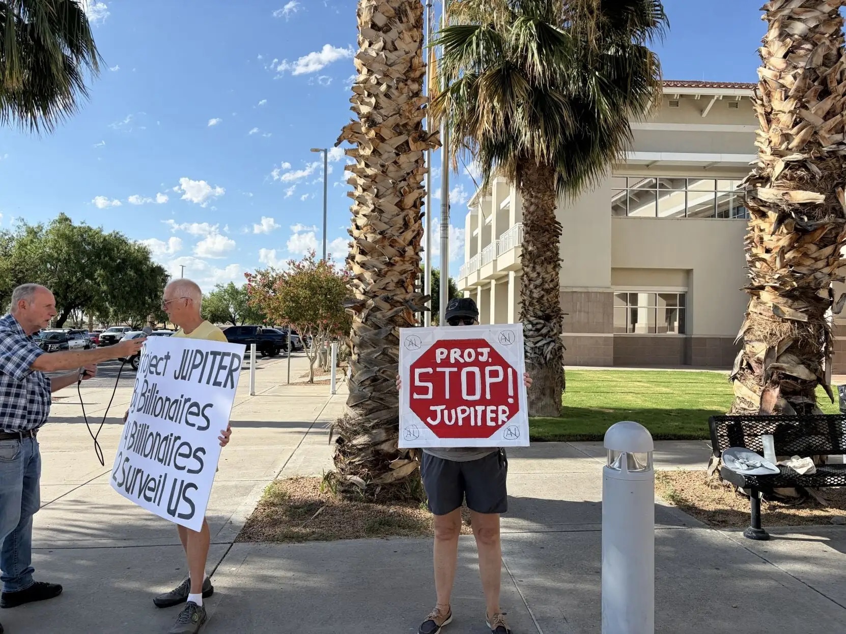 Outside El Paso, data center public meeting ends with physical clash and arrests