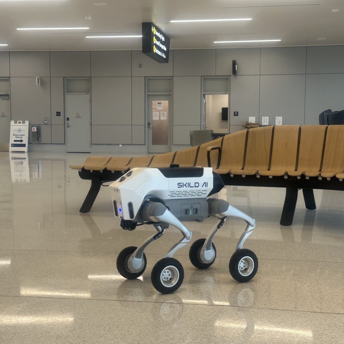 Robot dogs will soon patrol the Pittsburgh airport to spot spills and monitor air quality