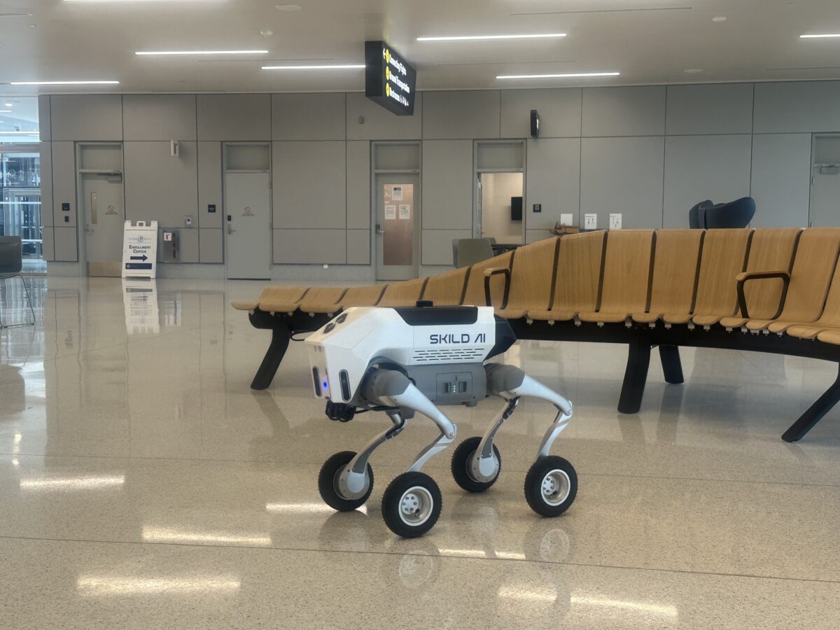 Robot dogs will soon patrol the Pittsburgh airport to spot spills and monitor air quality