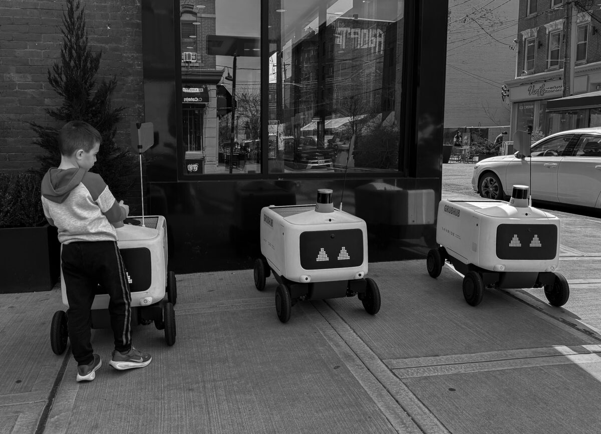 ‘The Last Mile’ — a delivery bots poem by Alicia Cook