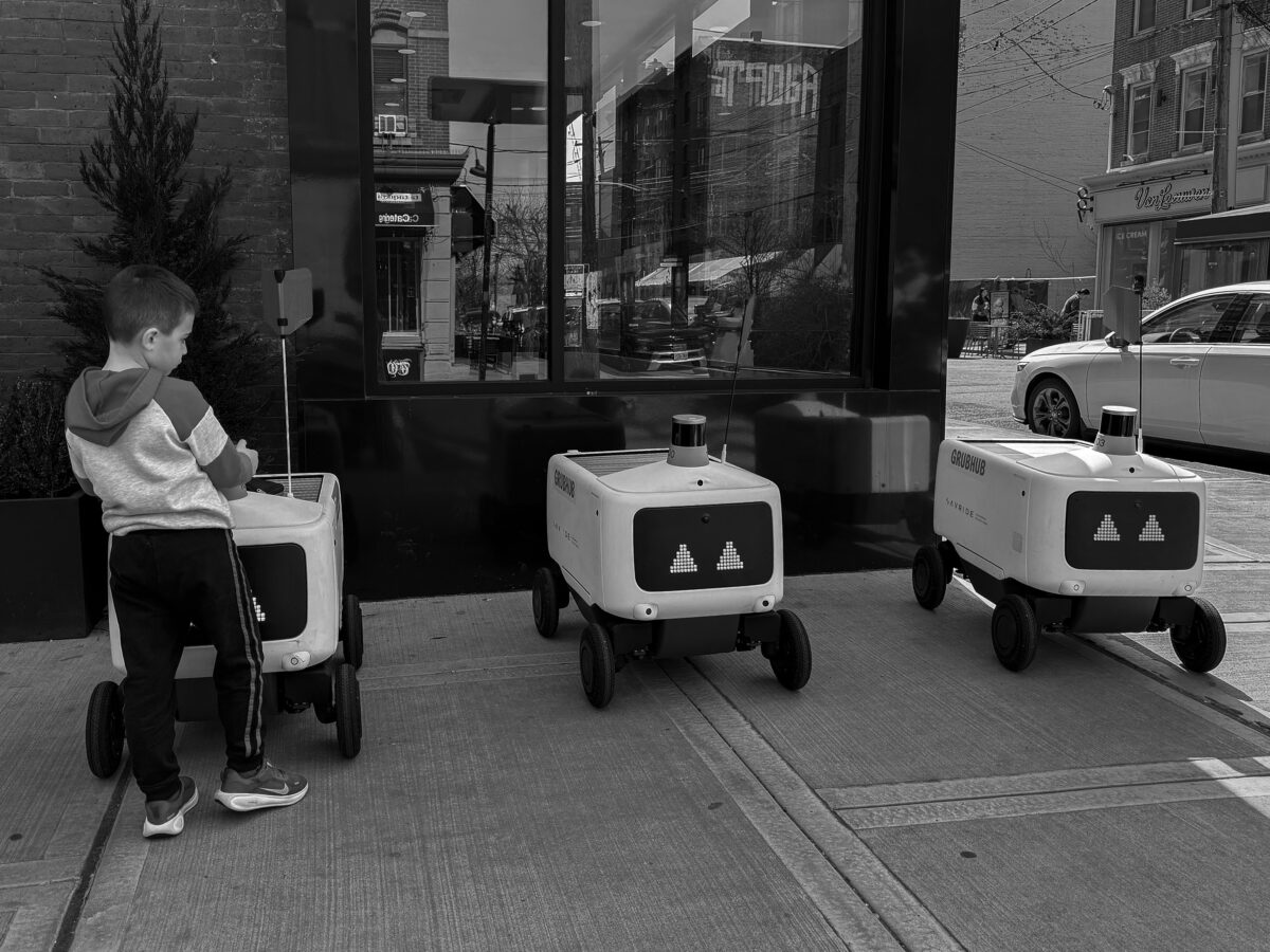 ‘The Last Mile’ — a delivery bots poem by Alicia Cook