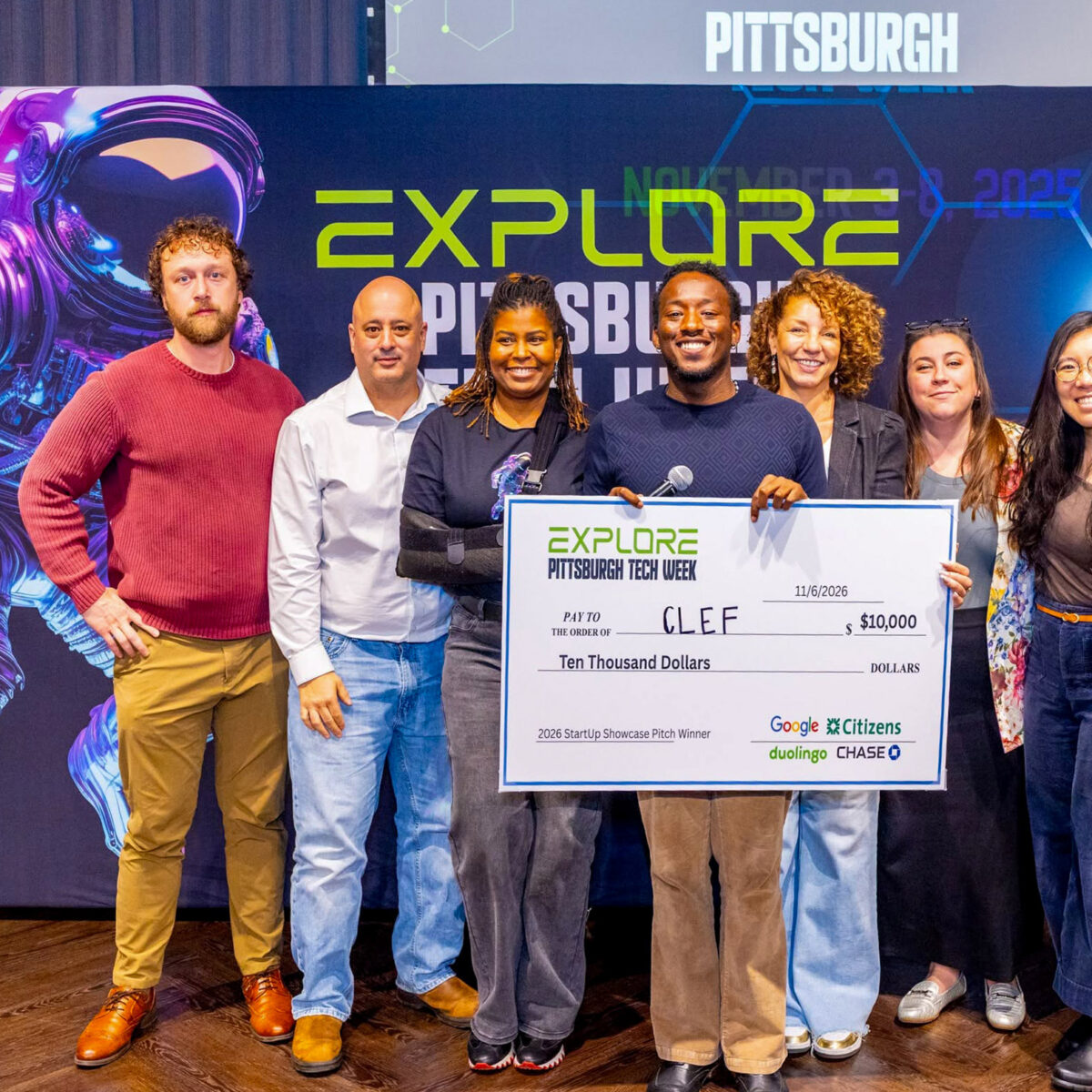 At 19, Carlton Perry bet on himself and won $10,000 to build CLEF