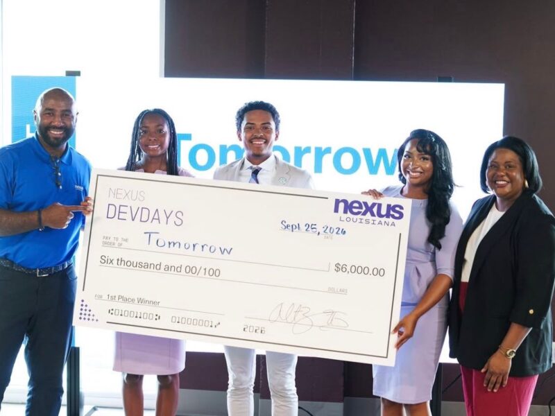 Southern University team wins Nexus Louisiana DevDays to help cancer patients protect well-being