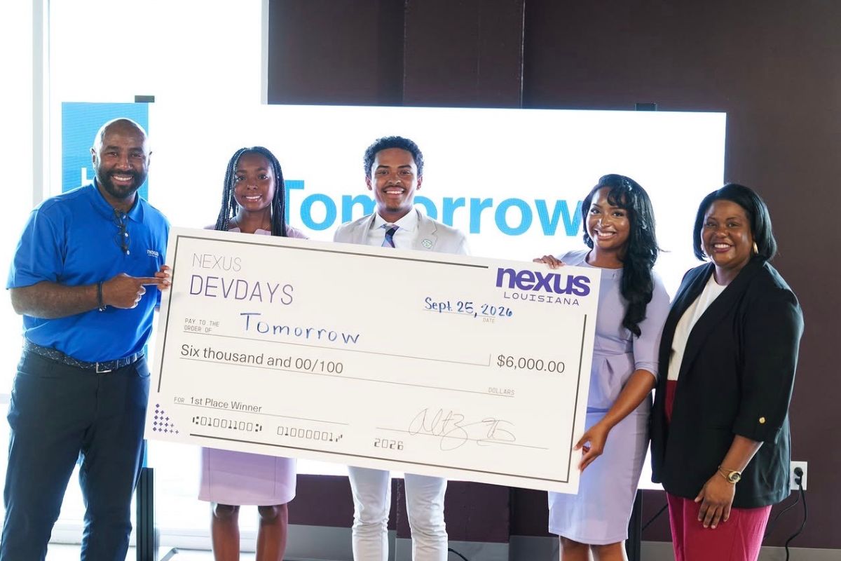Southern University team wins Nexus Louisiana DevDays to help cancer patients protect well-being