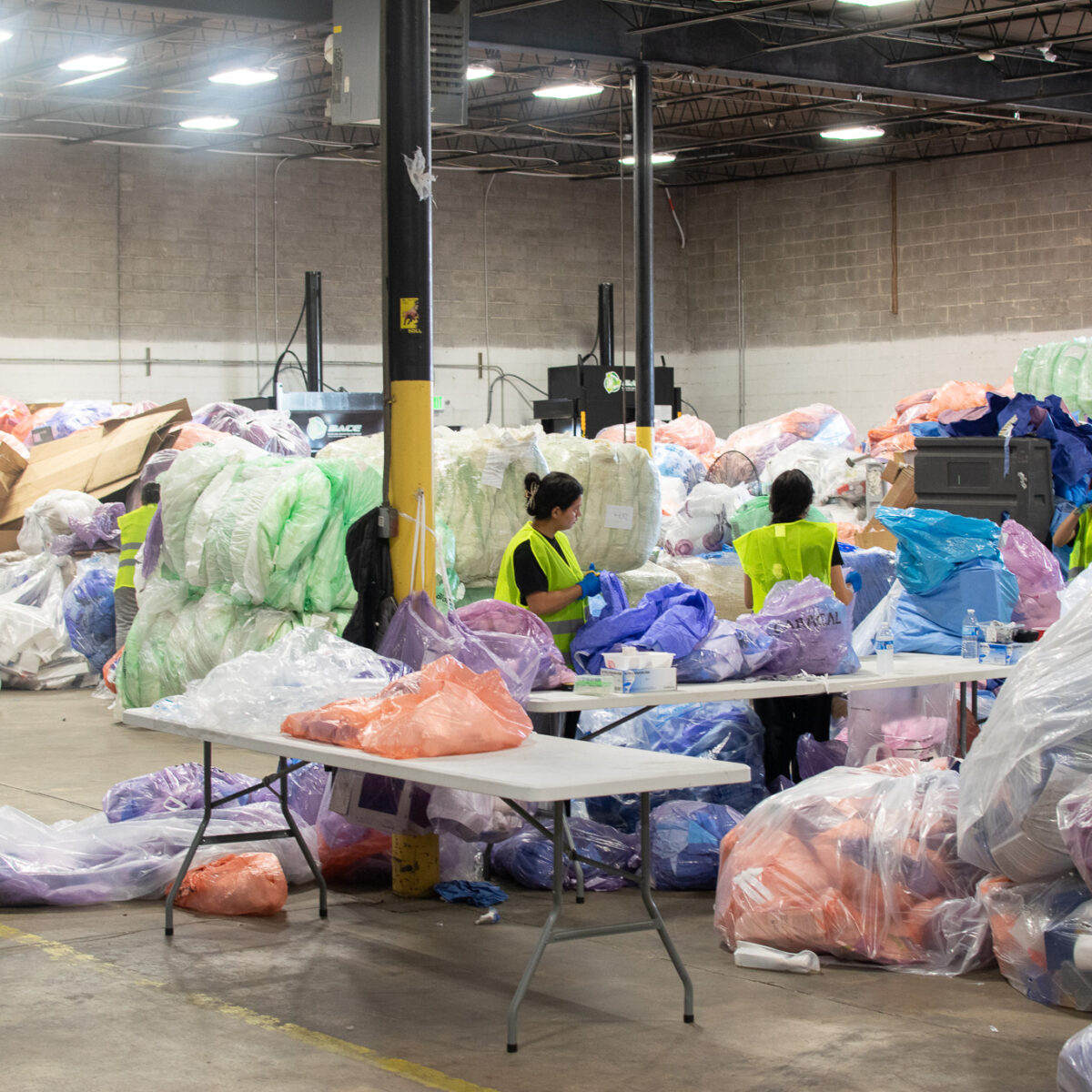 Operating rooms generate pounds of trash daily. Johns Hopkins is testing a way to recycle it.