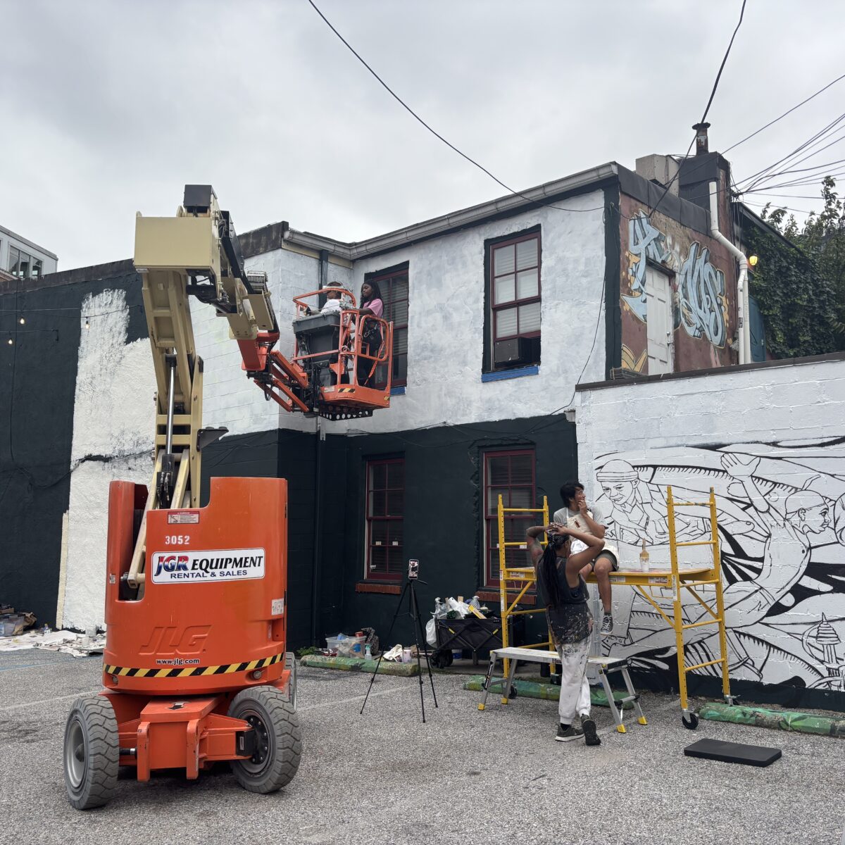 Virtual reality is transforming how Baltimore artists tackle large-scale murals
