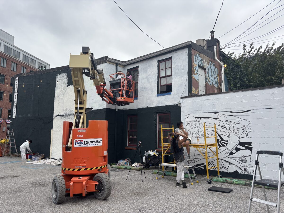 Virtual reality is transforming how Baltimore artists tackle large-scale murals